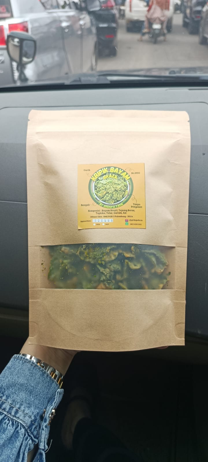 Kripik Bayam Hidroponik